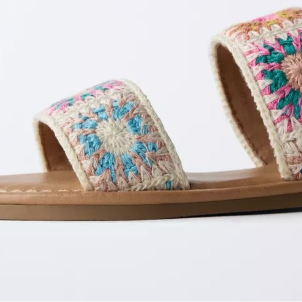 Girls Zara Crocheted Sandal size EU 31 - Picture 3 of 8